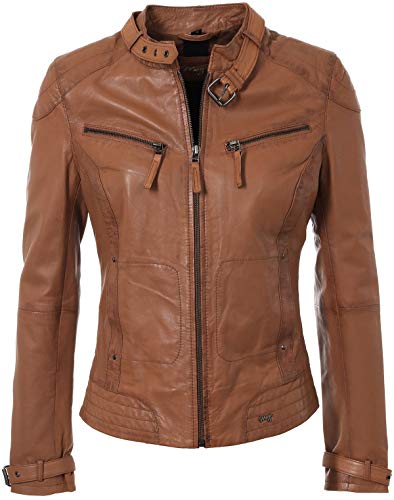 MAZE Lederjacke Damen Ryana  cognac