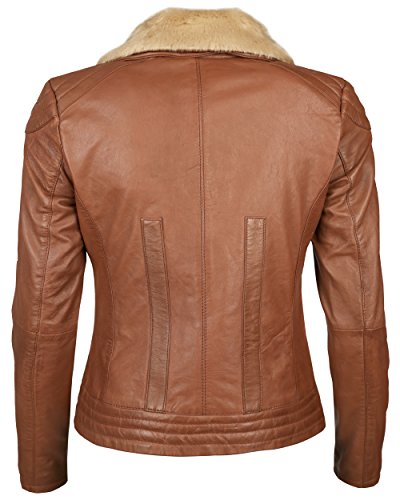 Maze Damen Lederjacke Morelia, Braun - 2