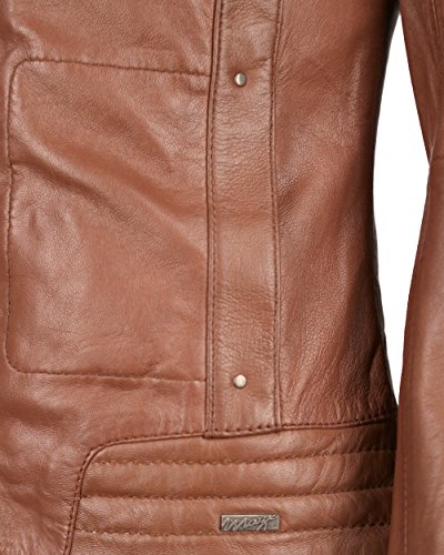 Maze Damen Lederjacke Morelia, Braun - 3