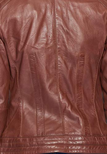 Maze Damen Lederjacke Morelia, Braun - 7