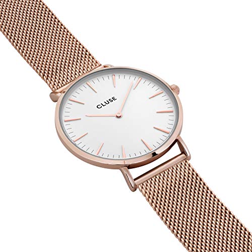 Cluse Damen Armbanduhr Analog Quarz Edelstahl CL18112 - 3