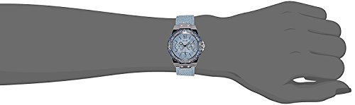 Guess Damen Analog Quarz Uhr mit Leder Armband W0775L1 - 5