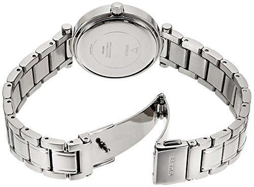 Guess Damen Analog Quarz Uhr mit Edelstahl Armband W0767L1 - 5
