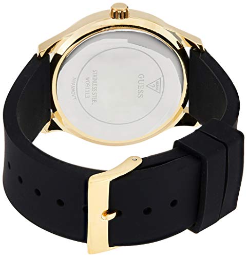 Guess Damen Analog Quarz Uhr mit Silikon Armband W0911L3 - 2
