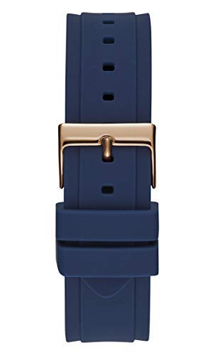 Guess Damen Analog Quarz Uhr mit Silikon Armband W1053L1 - 3