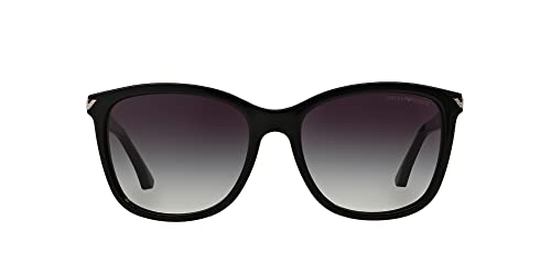 Emporio Armani Unisex Sonnenbrille 50178g, Schwarz (Black, Large (Herstellergröße: 56)