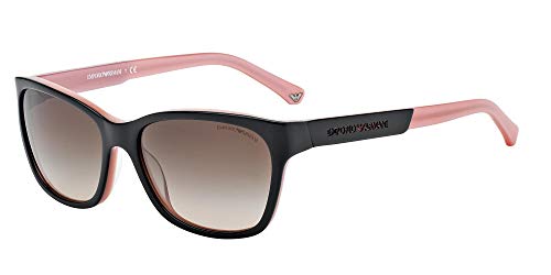 Emporio Armani Unisex Sonnenbrille 504613, Mehrfarbig (Brown, Large (Herstellergröße: 56)