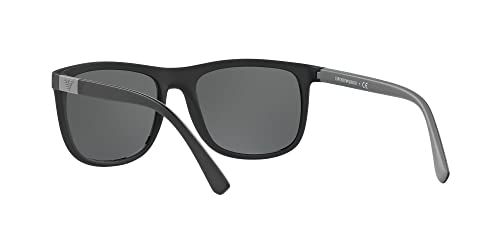 Emporio Armani Herren Sonnenbrille 0EA4079, Schwarz (Matte Black 504287), Large (Herstellergröße: 57) - 6