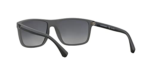 Emporio Armani Unisex Sonnenbrille 5229t3, Mehrfarbig (Black/Grey Rubber, Large (Herstellergröße: 56) - 6
