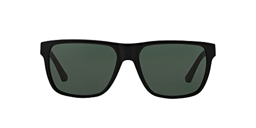 Emporio Armani Herren Sonnenbrille 501771, Schwarz (Black), 58