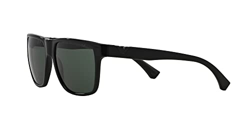 Emporio Armani Herren Sonnenbrille 501771, Schwarz (Black), 58 - 3