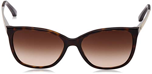 Emporio Armani Unisex Sonnenbrille 502613, Mehrfarbig (Dark Havana, Medium (Herstellergröße: 55) - 2