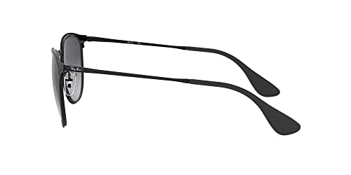 Ray Ban Unisex Sonnenbrille Erika Metal, (Gestell: schwarz, Gläser: grauverlauf 002/8G), Large (Herstellergröße: 54) - 4