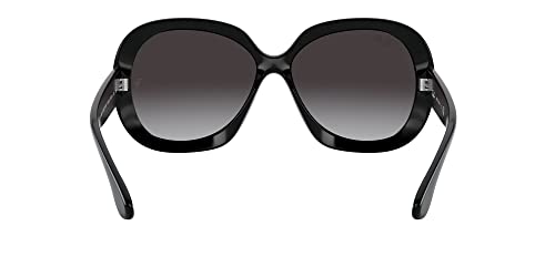 Ray Ban Unisex Sonnenbrille Jackie Ohh II, Gr. X-Large (Herstellergröße: 60), Schwarz (Gestell: Schwarz, Gläser: Grau Verlauf 601/8G) - 7