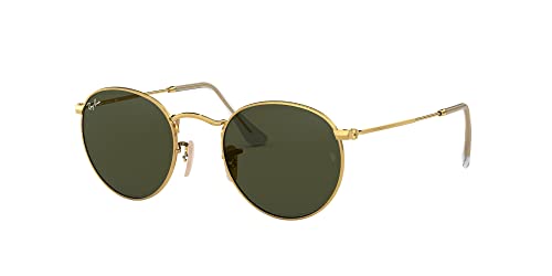Ray-Ban Unisex Sonnenbrille Rb 3447, (Gestell: Gold, Gläser: Grün Klassisch 001), Medium (Herstellergröße: 47) - 2