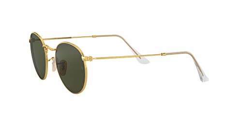 Ray-Ban Unisex Sonnenbrille Rb 3447, (Gestell: Gold, Gläser: Grün Klassisch 001), Medium (Herstellergröße: 47) - 3