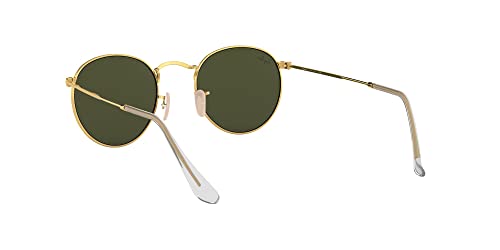 Ray-Ban Unisex Sonnenbrille Rb 3447, (Gestell: Gold, Gläser: Grün Klassisch 001), Medium (Herstellergröße: 47) - 6