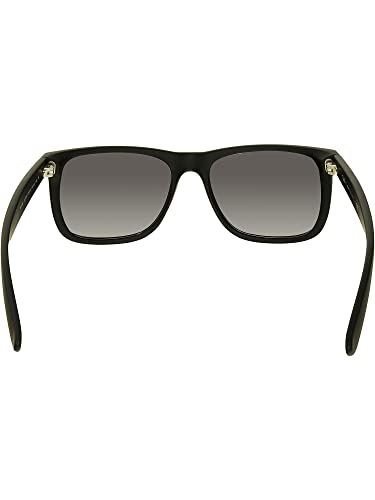 Ray Ban Unisex Sonnenbrille RB4165 Schwarz (Gestell: Schwarz, Gläser: Grau Gradient 601/8G), Large (Herstellergröße: 54)