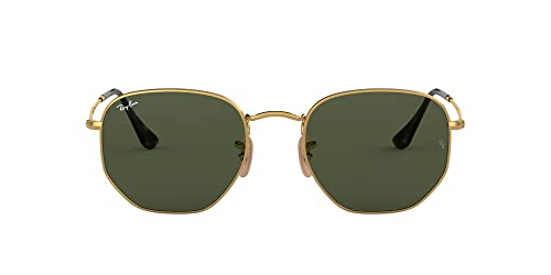 Rayban Unisex Sonnenbrille Rb3548n, (Gestell: Gold,Gläser: grün 001), Medium (Herstellergröße: 51)
