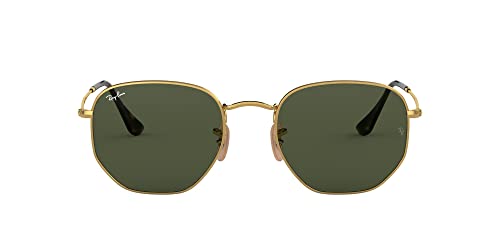 Rayban Unisex Sonnenbrille Rb3548n, (Gestell: Gold,Gläser: grün 001), Medium (Herstellergröße: 51)