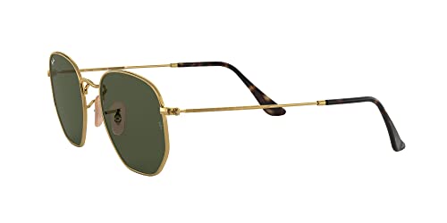 Rayban Unisex Sonnenbrille Rb3548n, (Gestell: Gold,Gläser: grün 001), Medium (Herstellergröße: 51) - 3