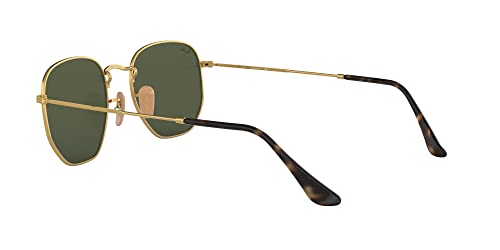 Rayban Unisex Sonnenbrille Rb3548n, (Gestell: Gold,Gläser: grün 001), Medium (Herstellergröße: 51) - 5