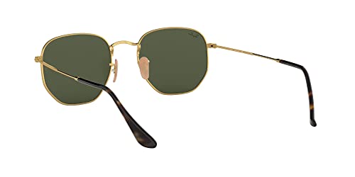 Rayban Unisex Sonnenbrille Rb3548n, (Gestell: Gold,Gläser: grün 001), Medium (Herstellergröße: 51) - 6