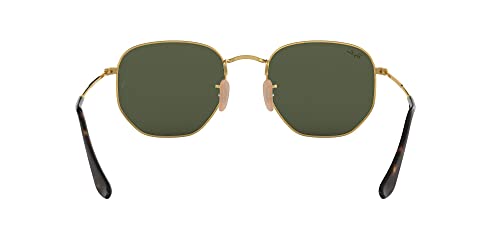 Rayban Unisex Sonnenbrille Rb3548n, (Gestell: Gold,Gläser: grün 001), Medium (Herstellergröße: 51) - 7