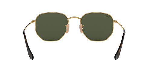 Rayban Unisex Sonnenbrille Rb3548n, (Gestell: Gold,Gläser: grün 001), Medium (Herstellergröße: 51) - 8