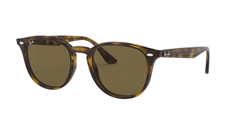 RAYBAN Unisex – Erwachsene Sonnenbrille RB4259, Mehrfarbig (Gestell: Havana,Gläser: braun 710/73), Medium (Herstellergröße: 51)