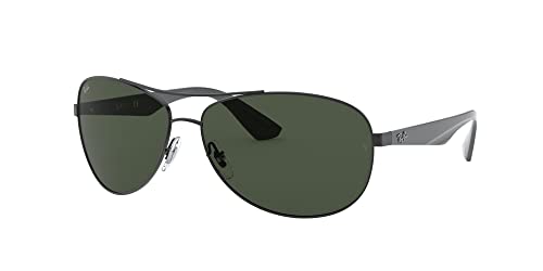 Ray-Ban Unisex Sonnenbrille 0rb3526, (Gestell: schwarz Glas: grau grün 006/71), Large (Herstellergröße: 63) - 2