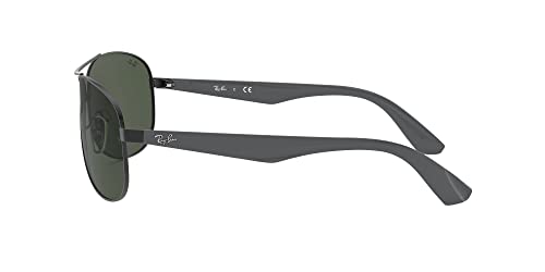 Ray-Ban Unisex Sonnenbrille 0rb3526, (Gestell: schwarz Glas: grau grün 006/71), Large (Herstellergröße: 63) - 4