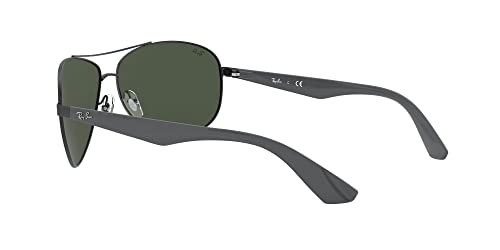 Ray-Ban Unisex Sonnenbrille 0rb3526, (Gestell: schwarz Glas: grau grün 006/71), Large (Herstellergröße: 63) - 5