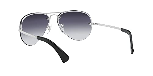 Ray-Ban Unisex Sonnenbrille Rb 3449, (Gestell: Silber, Gläser: Grau Verlauf 003/8G), Large (Herstellergröße: 59) - 6