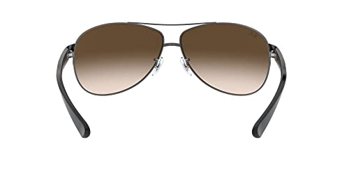 Ray Ban Sonnenbrille Metallic RB 3386 004/13 silber 67 - 7