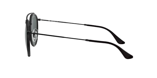 Ray-Ban Unisex-Erwachsene Sonnenbrille Rb 3647n, Black/Grey, 51 - 3