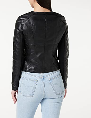 VERO MODA Female Jacke Kunstleder schwarz - 4