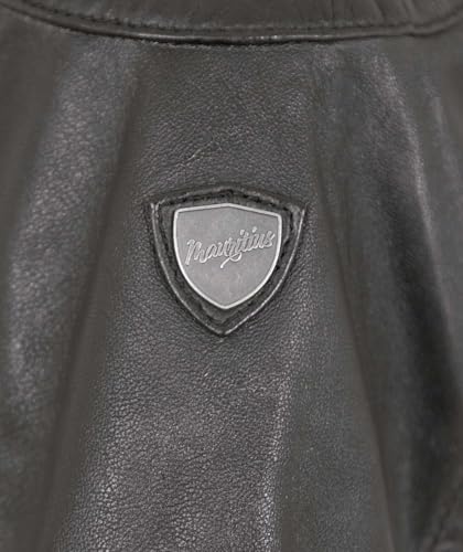 Gipsy – Damen Lederjacke Kapuze Lammnappa schwarz Größe L - 7