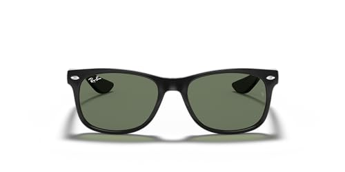 Ray Ban Unisex Sonnenbrille NEW WAYFARER JUNIOR, Herstellergröße: 47, Schwarz - 3
