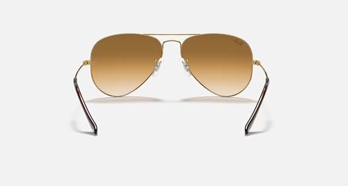 Ray Ban Unisex Sonnenbrille Aviator, Herstellergröße: 55, Gold - 6