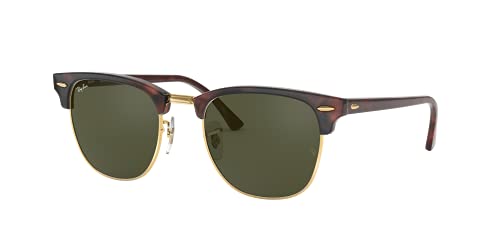 Ray-Ban Clubmaster Metallic RB 3016 Wayfarer Sonnenbrille, Brown