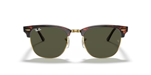 Ray-Ban Clubmaster Metallic RB 3016 Wayfarer Sonnenbrille, Brown - 3