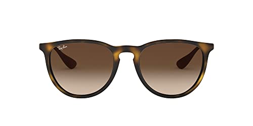 Ray Ban Unisex Sonnenbrille Erika Classic, Havana/Gunmetal, Gläser: Braun