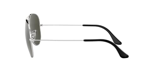 Ray Ban Unisex Sonnenbrille Aviator, Large, Silber - 2