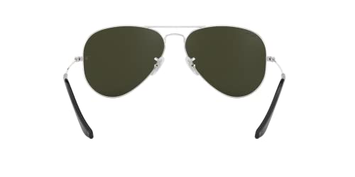 Ray Ban Unisex Sonnenbrille Aviator, Large, Silber - 4