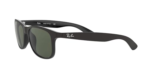 Ray Ban Unisex Sonnenbrille Andy, Herstellergröße: 55, Gestell: Schwarz, Gläser: Grün - 3