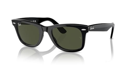 Ray Ban Unisex Sonnenbrille RB2140, Gr. Medium, Gestell: schwarz, Gläser polarisierend