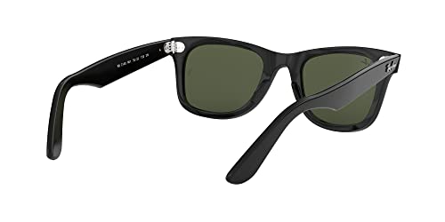 Ray Ban Unisex Sonnenbrille RB2140, Gr. Medium, Gestell: schwarz, Gläser polarisierend - 8
