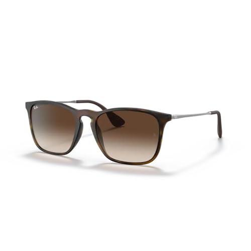 Ray Ban Unisex Sonnenbrille Chris, Herstellergröße: 54, Gestell: braun (Havana), Gläserfarbe: braun - 4