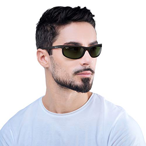 Ray Ban Unisex Sonnenbrille Predator 2, Herstellergröße: 62, Gestell: Schwarz, Gläser: Grün - 7
